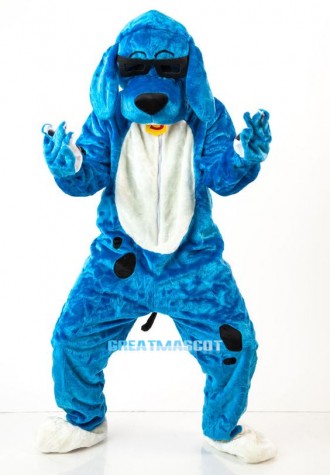Music Dog Mascot Costume