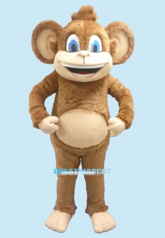 Safari Monkey Mascot Costume