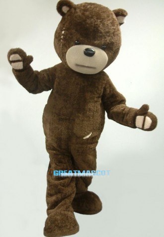 Naughty Bear Mascot Costume