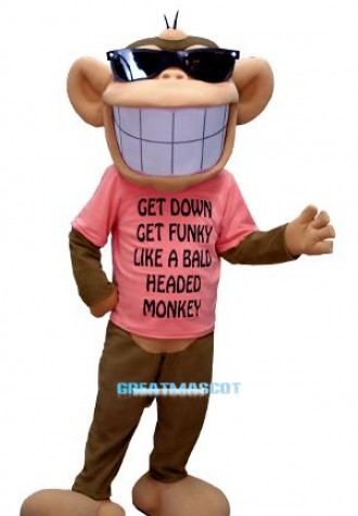 Funny Monkey Mascot Costume