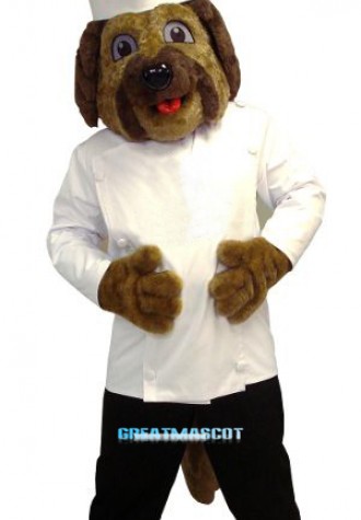 Chef Dog Mascot Costume