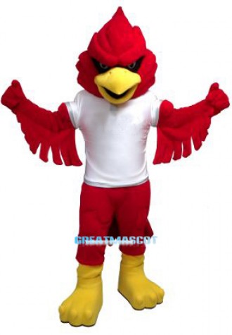 Power Cardinal Mascot Costume