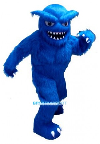 Blue Monster Mascot Costume