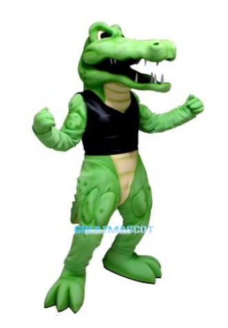 Power Crocodile Mascot Costume