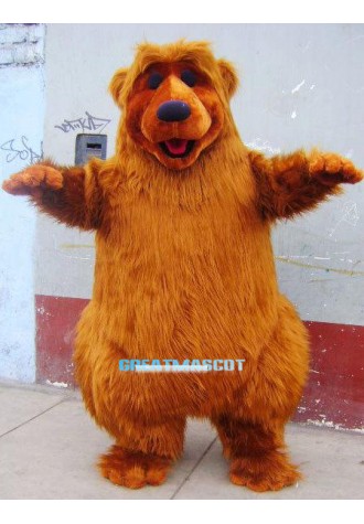 Brown Bear Mascot Costume Adult Costume