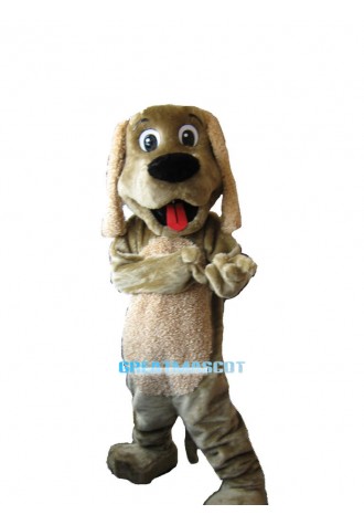 Brown Dog Mascot Costume Adult Costume