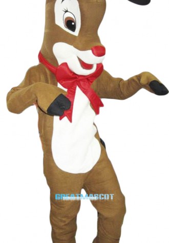 Reindeer Mascot Costume Adult Costume