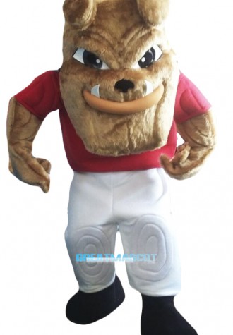 Bulldog Mascot Costume Adult Costume