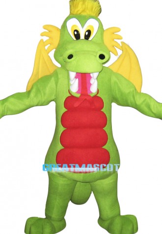 Dragon Mascot Costume Adult Costume