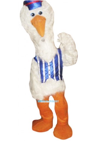 Stork Mascot Costume Adult Costume