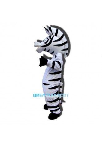 Madagascar Zebra Marty Mascot Costume
