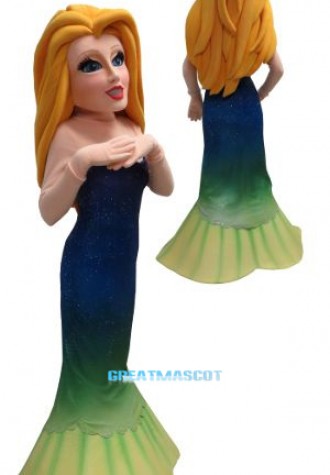  Mermaid Mascot Costume Free Shipping
