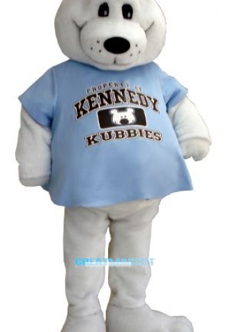 White Bear Mascot Costume