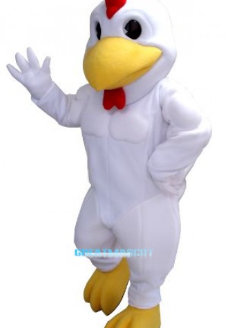 Power Rooster Mascot Costume