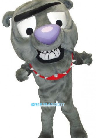 Cute Bulldog Mascot Costume
