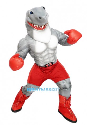 Power Shark Mascot Costume