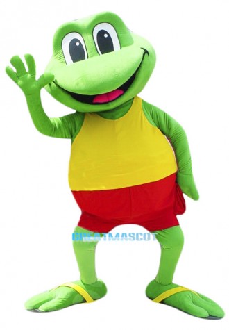 Cute Frog Mascot Costume