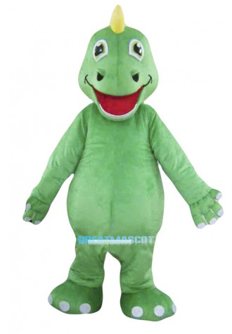 Green Adult Dinosaur Mascot Costumes