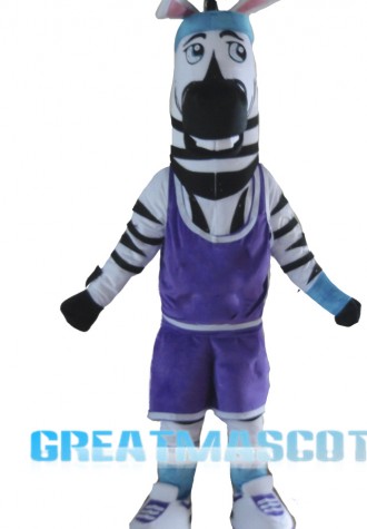 High Quality Adult Zebra Mascot Costume
