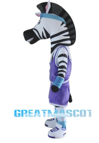 High Quality Adult Zebra Mascot Costume