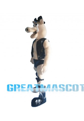 Power Muscle Boar Mascot Costume