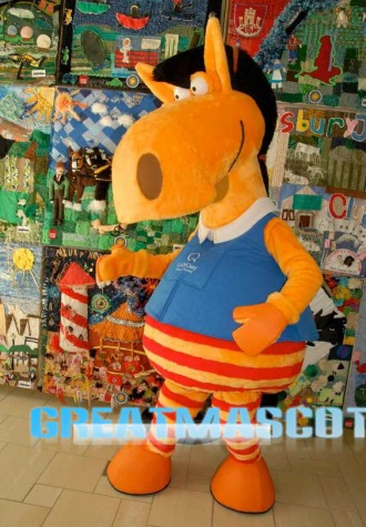 Cute Animal Horse Mascot Costume