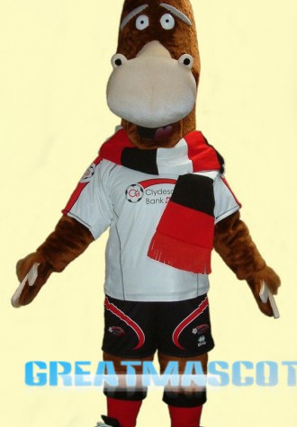 Cute Adult Horse Mascot Costume