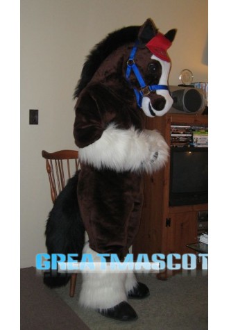 High Quality Horse Mascot Costume Free Shipping