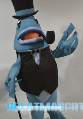Boston Smoked Fish Mascot Costume