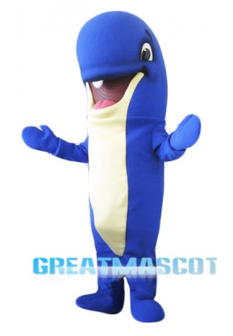 Cute Whale Mascot Costume