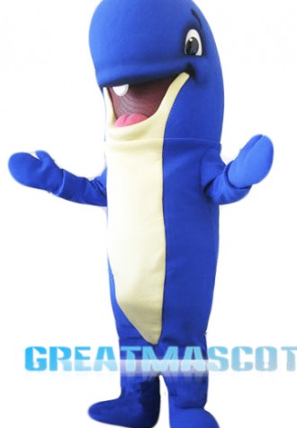 Cute Whale Mascot Costume