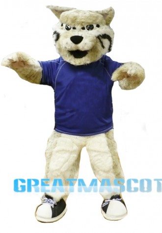 Power Bobcat Mascot Costume