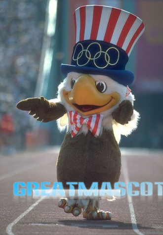 Sam The Eagle Mascot Costume