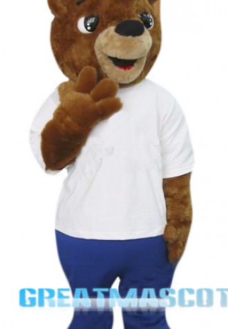 Super Cute Bear Mascot Costume