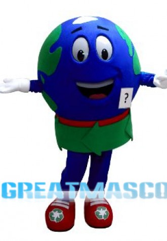 Globe Mascot Costume