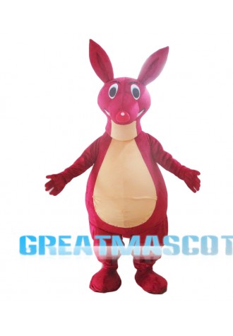 Red Kangaroo Mascot Costume