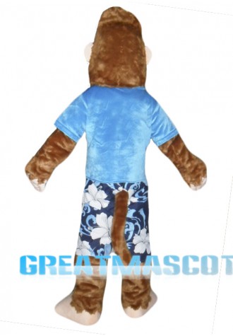 Strong Monkey Mascot Costume