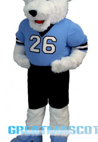 Ice Hockey Polar Bear Mascot Costume