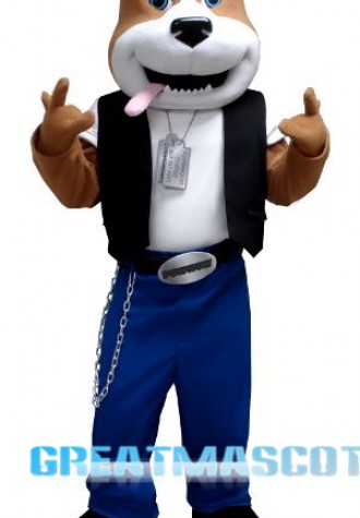 Cool Dog Mascot Costume