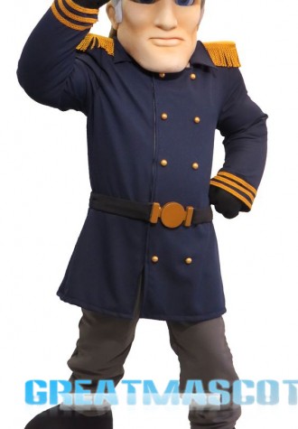 Admiral Dave Mascot Costume