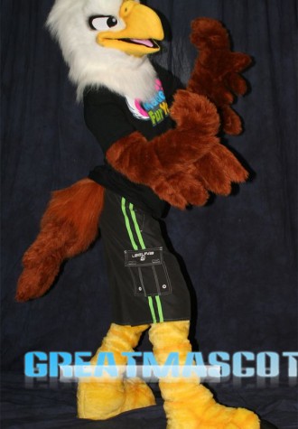 High Quality School Eagle Mascot Costume