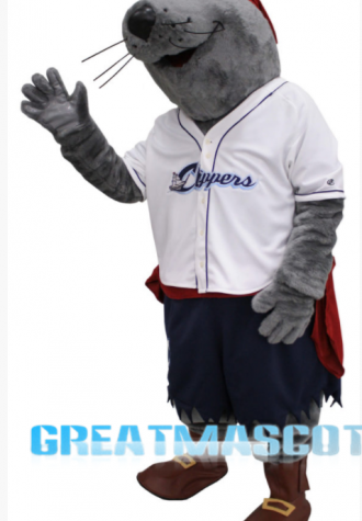 Lou Seal Mascot Costume