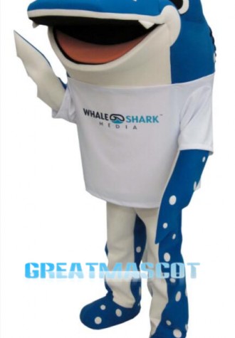 Whale Shark Mascot Costume