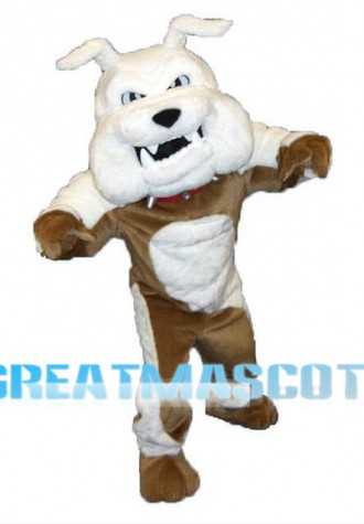 Greenstone Bulldog Mascot Costume