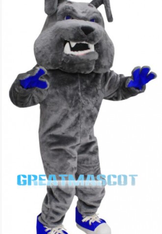 High School Bulldog Mascot Costume