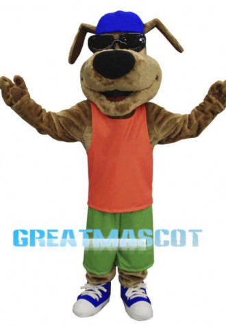 Happy Dog Mascot Costume