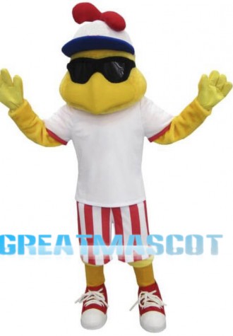 Fashion Chicken Mascot Costume
