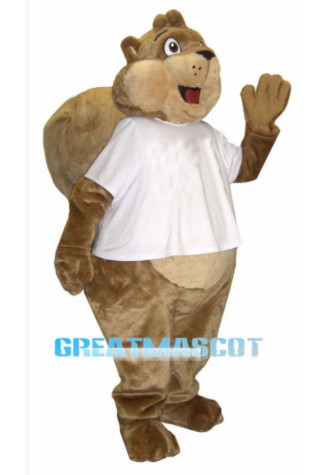 Cash Squirrel Mascot Costume