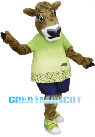 Gurt Cow Mascot Costume