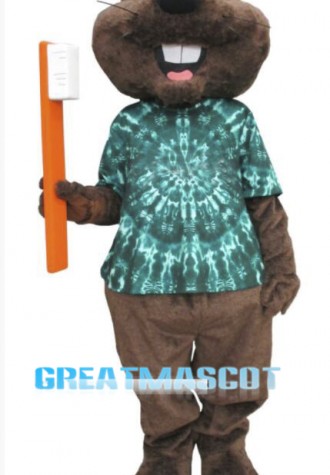 Sunny Squirrel Mascot Costume
